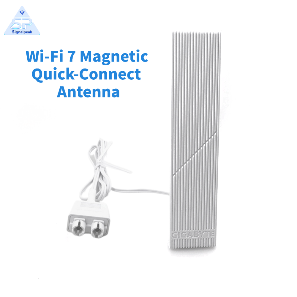 Z890 Wi-Fi 7 Motherboard - Antenne magnétique Wi-Fi 7 EZ-Plug d’origine