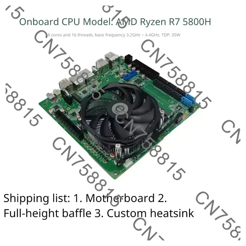 Carte mère Mini ITX AMD Ryzen  - Mini Itx Dual 2.5G Nas Motherboard avis et prix